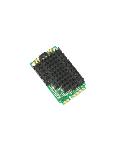 MIKROTIK R11E-5HACD 802.11AC MINI PCI EXPRESS DUAL CHAIN CARD, 5GHZ, 27DBM